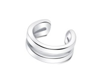 Classic Silver Ear Cuff EC-1170
